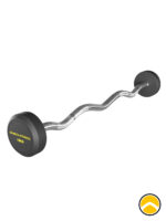 EZ rubber barbell set
