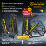 Hamer za grudi (Vertical Chest Press) + Sprava za ramena (Shoulder Press) - Čišćenje magacina