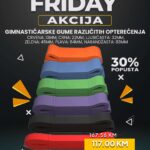 Gimnastičarske gume različitih opterećenja - BLACK FRIDAY