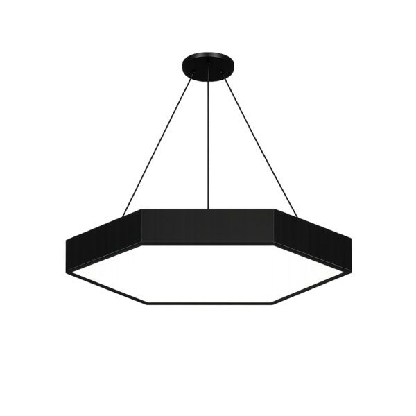 LED Hexagon Viseći Luster – Full