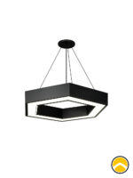 LED Hexagon Viseći Luster – Hollow