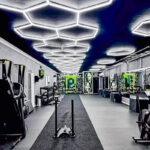 LED Honeycomb Plafonski Luster – Modularni Sistem - Slika 3