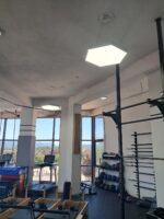 LED Hexagon Viseći Luster – Hollow - Slika 5